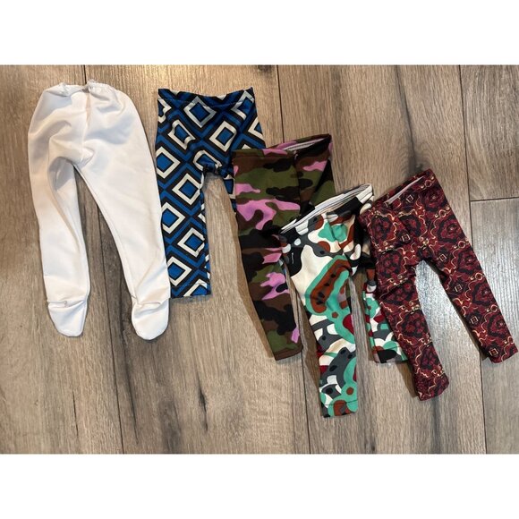 Assorted Doll Clothes Bundle - 14 Pieces - Bright Colors & Patterns - Picture 2 of 10